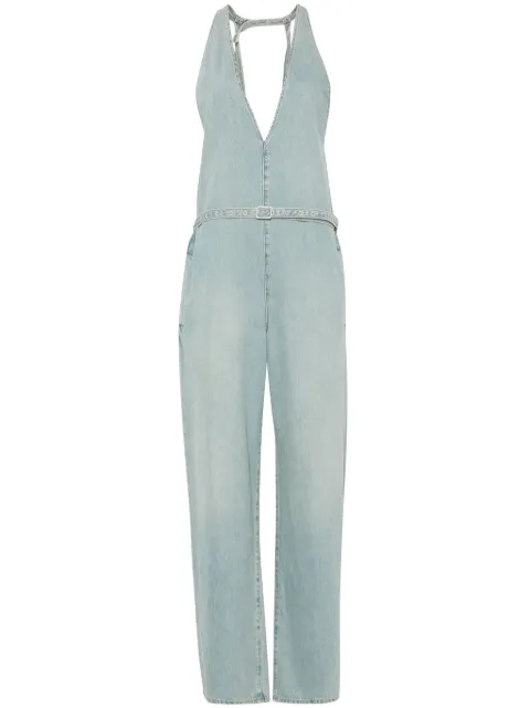 Haikure denim jumpsuit