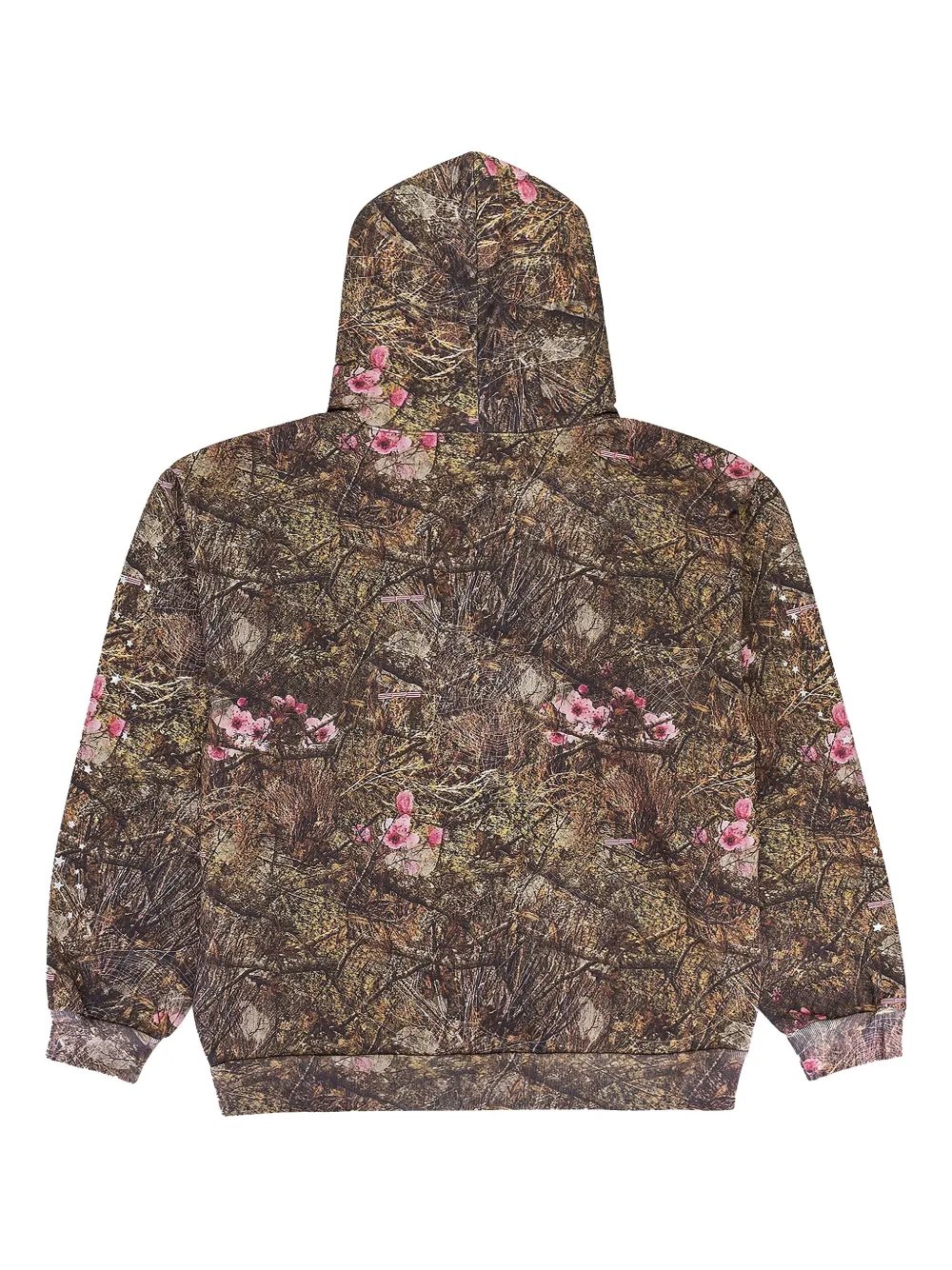 SP5DER Web OG "Camo" hoodie - Bruin