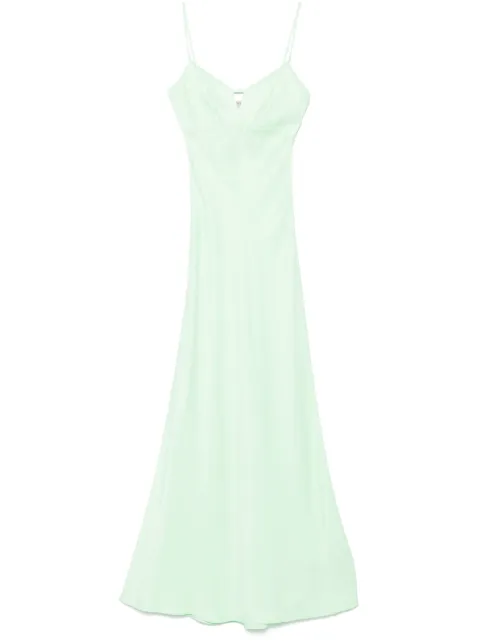 TWINSET satin maxi dress