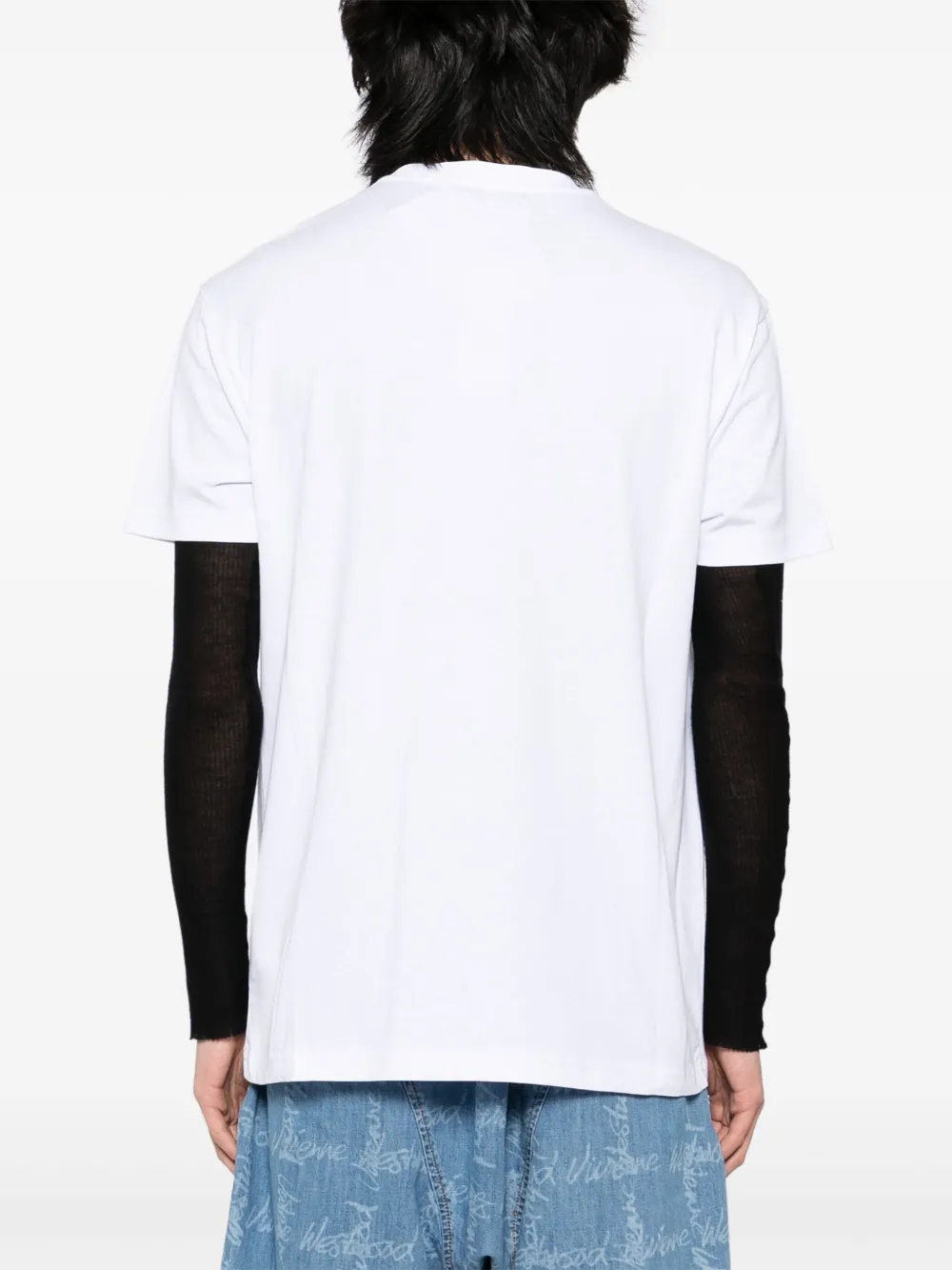 Vivienne Westwood T-shirt met grafische print Wit