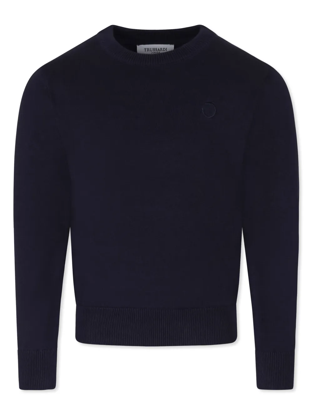 TRUSSARDI JUNIOR suéter de algodón | azul | Image 1