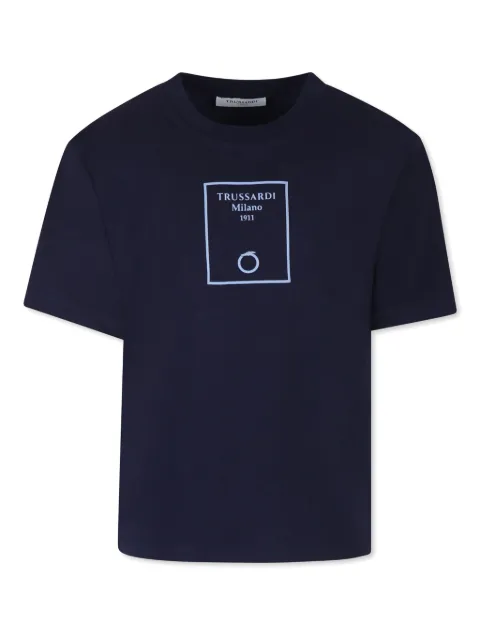 TRUSSARDI JUNIOR playera de algodón