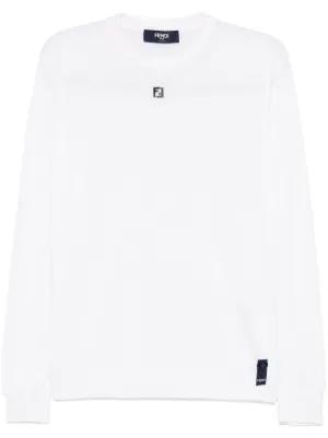 【フェンディ】 Sweaters & Knitwear - Sweatshirts シャツ Lunar New Year' genderless embroidered jumper in wool and