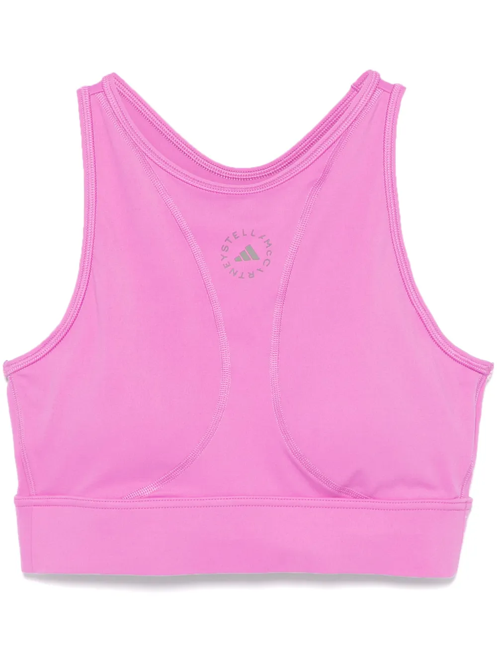 adidas by Stella McCartney TrueStrength ヨガ クロップトップ - ピンク adidas by Stella McCartney TrueStrength ヨガ クロップトップ - ピンク