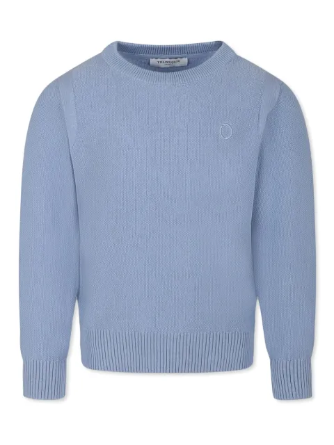 TRUSSARDI JUNIOR cotton jumper 