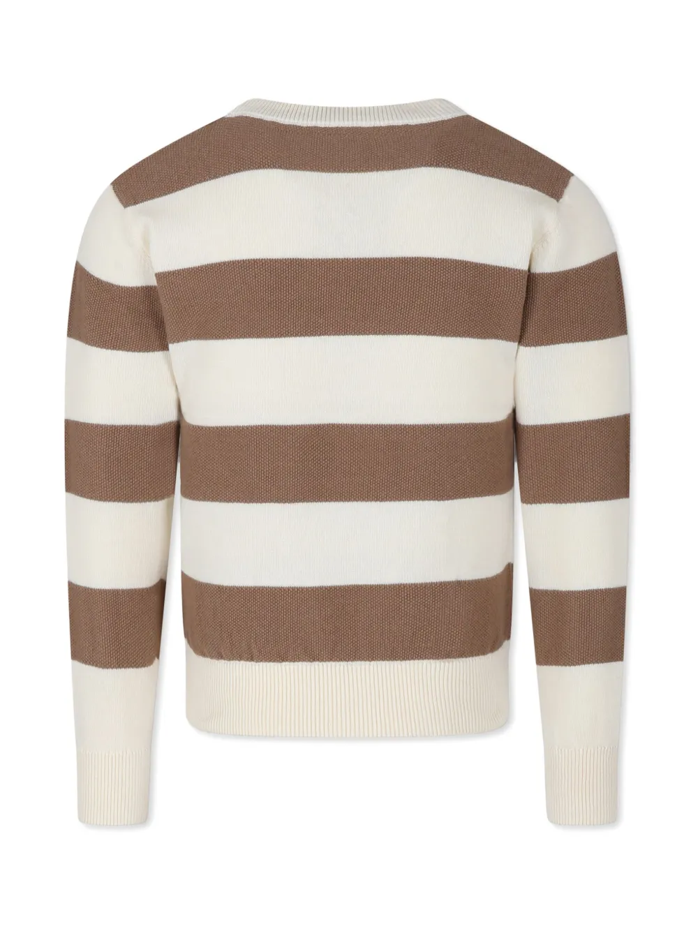 TRUSSARDI JUNIOR cotton jumper - Beige