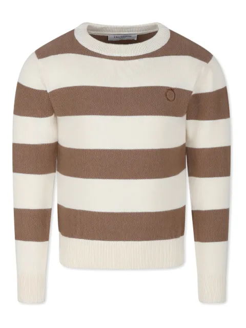 TRUSSARDI JUNIOR cotton jumper 