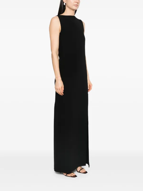 Max Mara Cady Maxi Dress | Black | FARFETCH