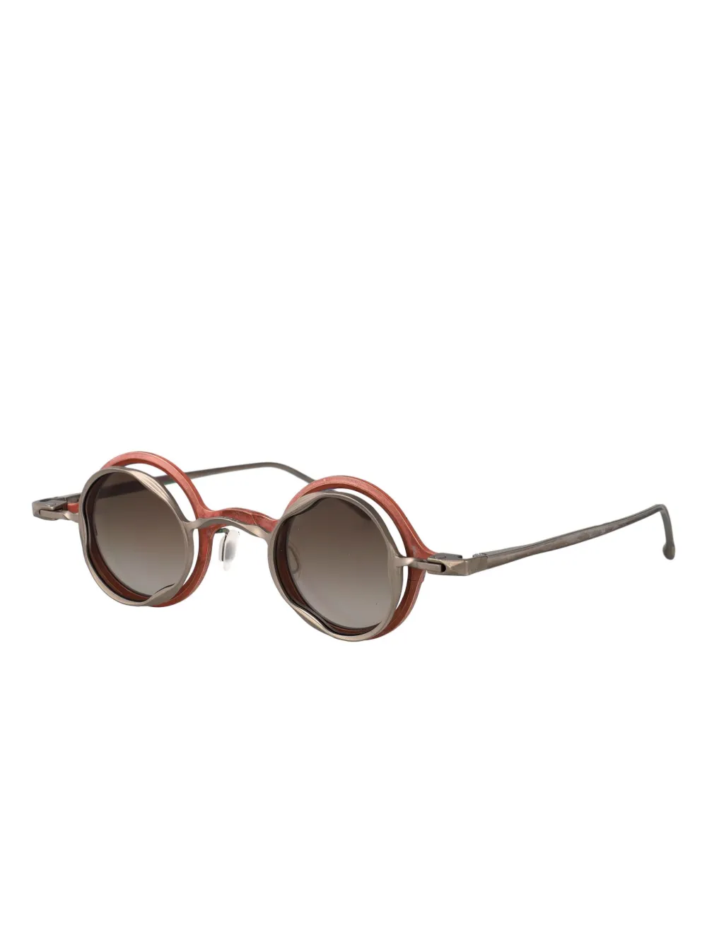 Rigards round-frame sunglasses - Bruin