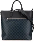 Louis Vuitton Pre-Owned 2014-2024 Damier Cobalt Newport Tote satchel - Blue