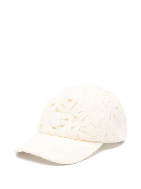 Moncler macramé baseball cap