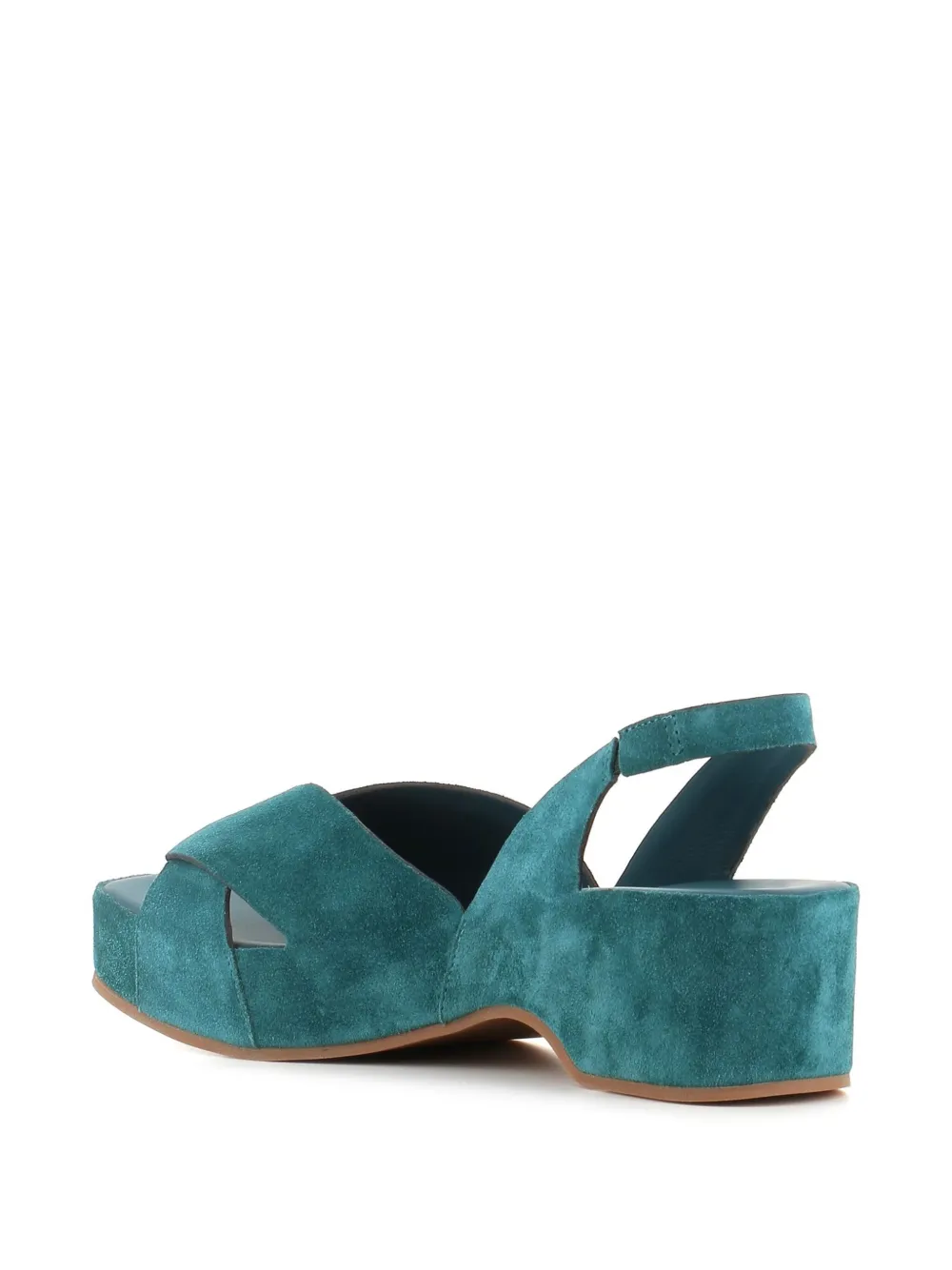 Del Carlo 50 mm slingback sandalen Groen