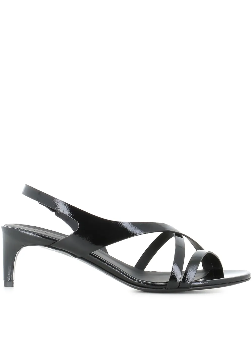 slingback leather sandals