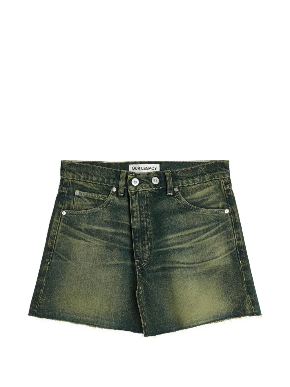 OUR LEGACY Cover mini-rok Groen