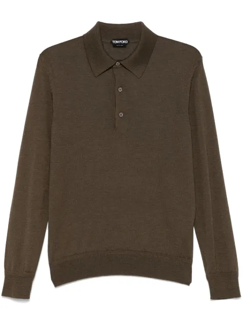 TOM FORD long-sleeves polo shirt