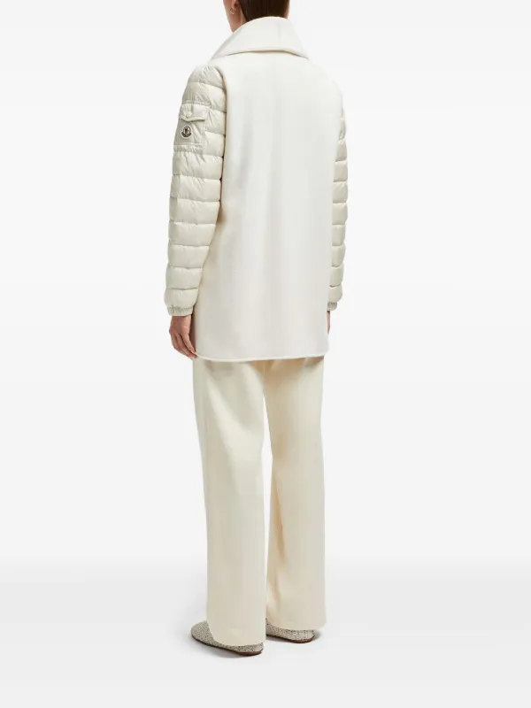 MONCLER ダウンケープ Moncler ダウンケープ | ホワイト | FARFETCH JP