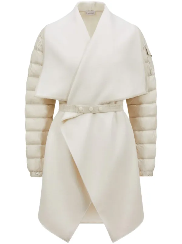Moncler ダウンケープ | ホワイト | FARFETCH JP Moncler ダウンケープ | ホワイト | FARFETCH JP