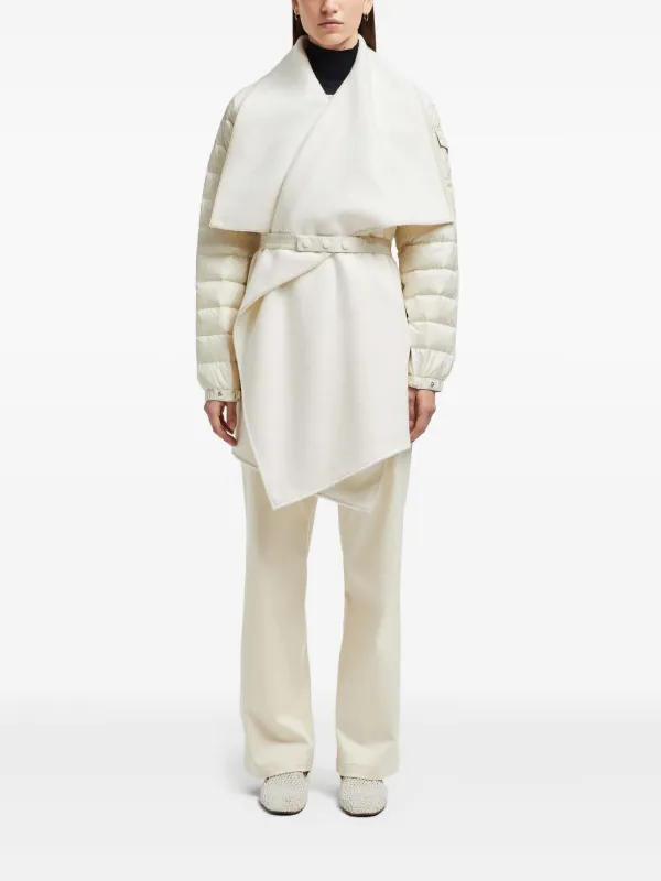 ☆関税込み☆【MONCLER】ダウン ケープ Moncler ダウンケープ | ホワイト | FARFETCH JP