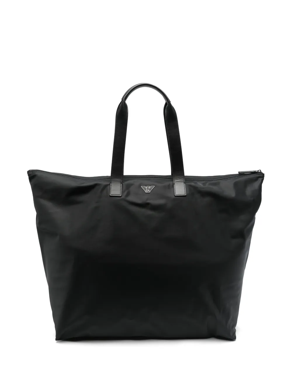 logo-plaque tote bag