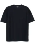 Giorgio Armani textured T-shirt - Blue