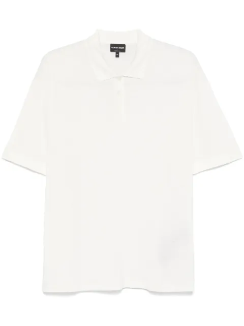 Giorgio Armani striped polo shirt
