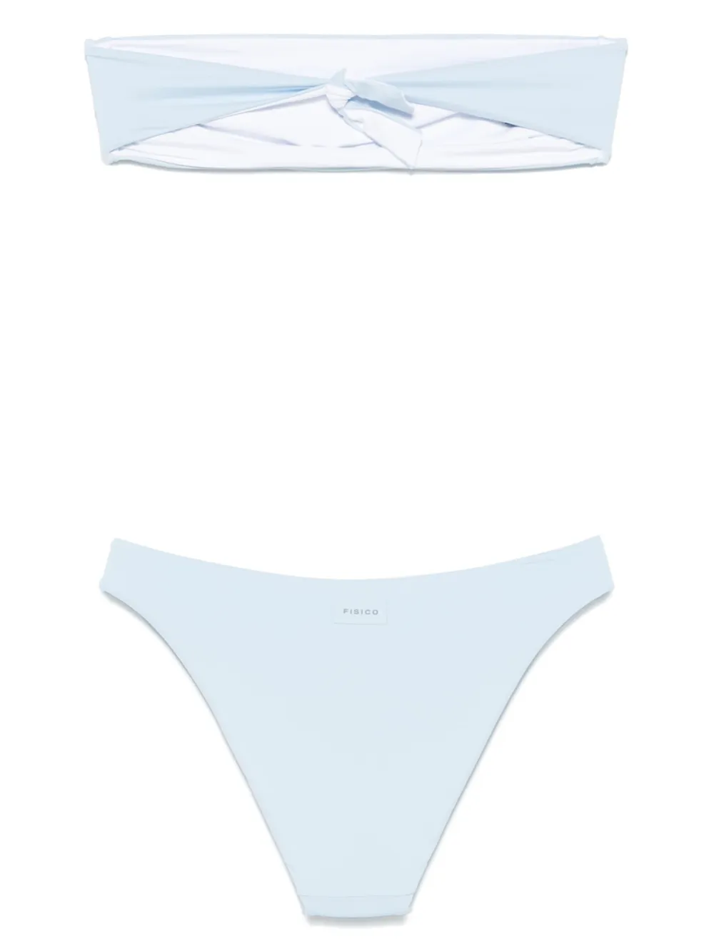 Fisico Bikini met geknoopt detail - Blauw