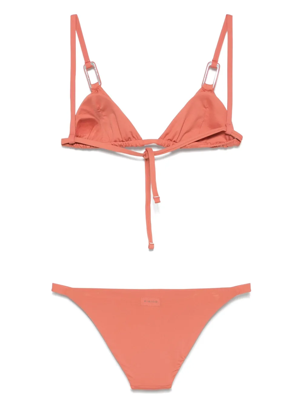 Fisico Bikinitop met hardware-detail - Bruin