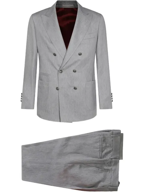 Brunello Cucinelli alpaca-blend suit