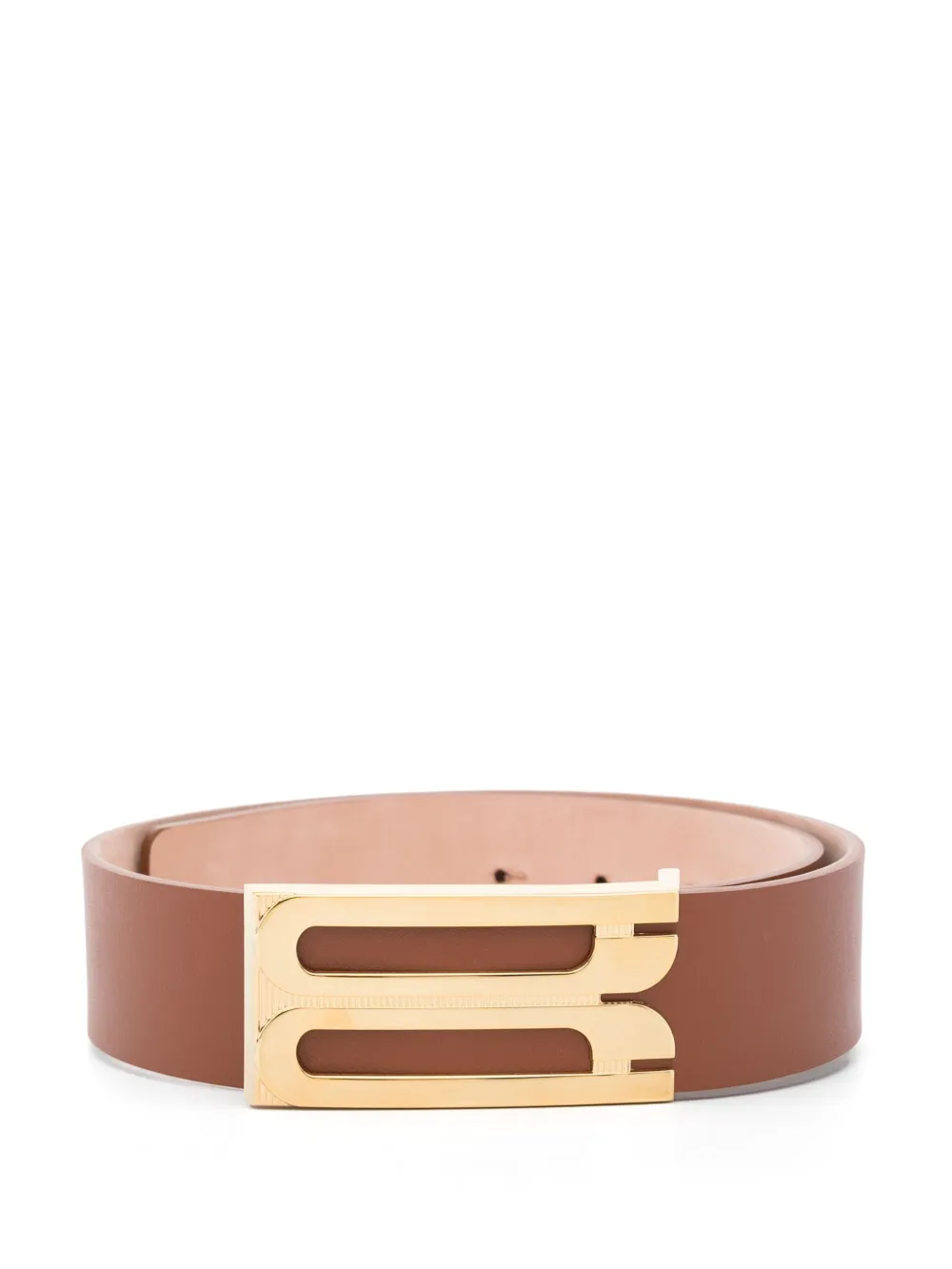 Victoria Beckham Jumbo Frame ベルト - ブラウン Victoria Beckham Jumbo Frame ベルト - ブラウン