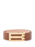 Victoria Beckham Jumbo Frame belt - Brown