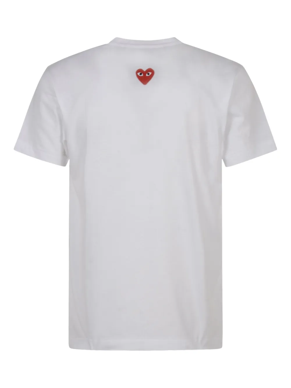 Comme Des Garçons Play Katoenen T-shirt - Wit