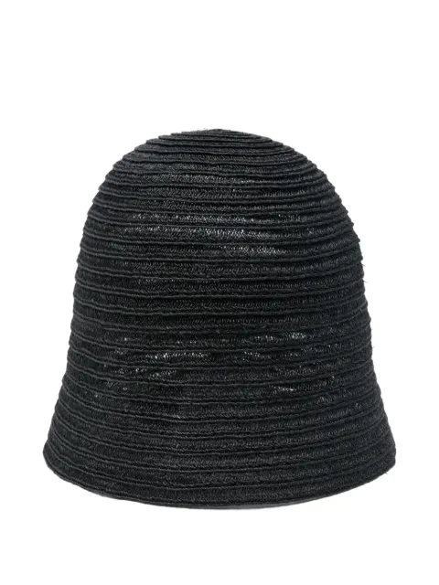 Agnona logo-plaque hat