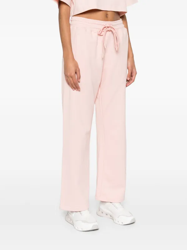 Adidas By Stella McCartney logo-print Track Pants Pink FARFETCH AU