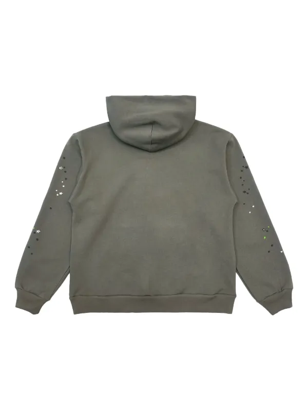 トップス user_e81dfd75 SP5DER Hoodie SP5DER Star Web Hoodie | Green | FARFETCH CA