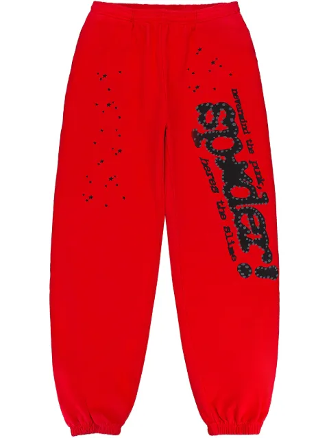 SP5DER pants Punk V2 Red