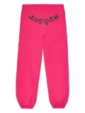 SP5DER logo-print joggers - Pink