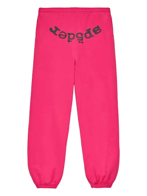 SP5DER logo-print joggers