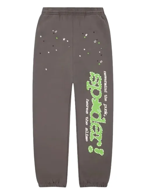 Pantalon de jogging Star Web 'Grey/Green' - SP5DER - Modalova