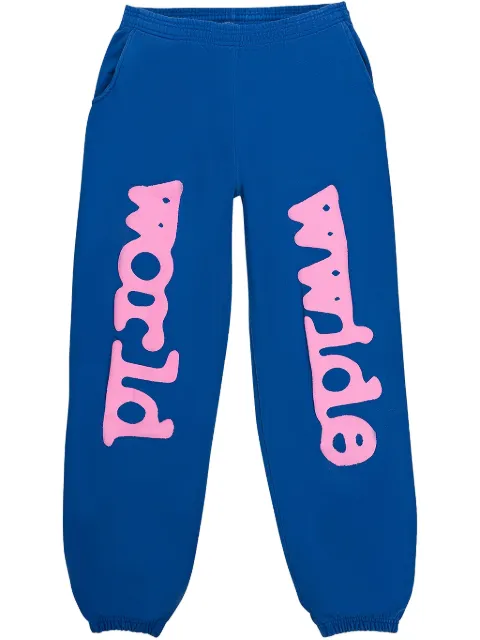 SP5DER pants Beluga Pink/Blue
