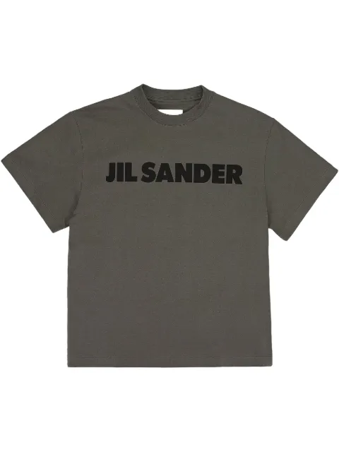 Jil Sander logo-print "Olive" T-shirt
