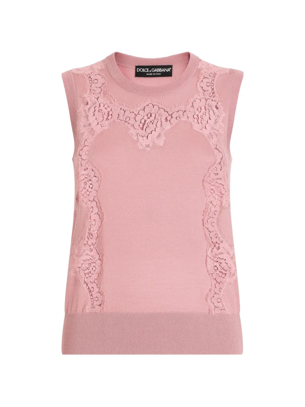 Dolce & Gabbana Wollen tanktop Roze