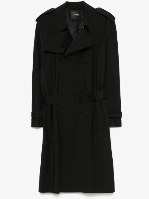 FENDI belted trench coat