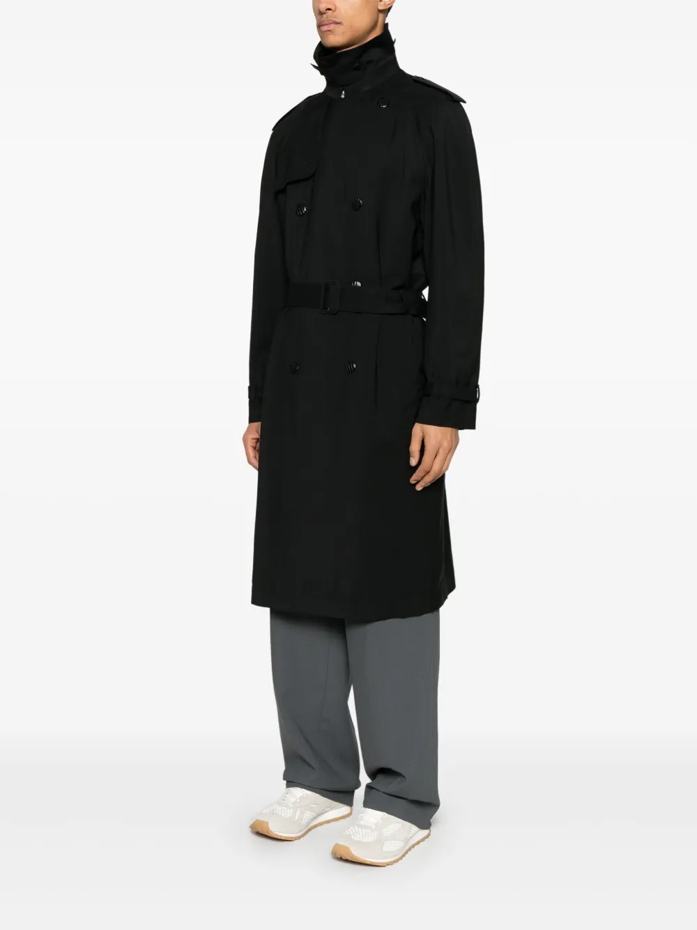 FENDI Trenchcoat met ceintuur Zwart