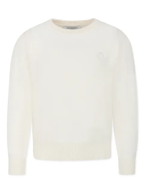 TRUSSARDI JUNIOR cotton jumper 