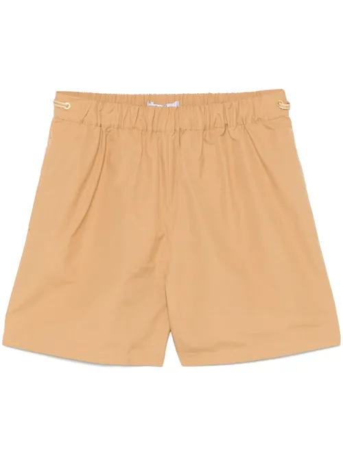 Max Mara short en popeline - Marron - Max Mara - Modalova