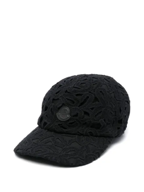 Moncler gorra de macramé