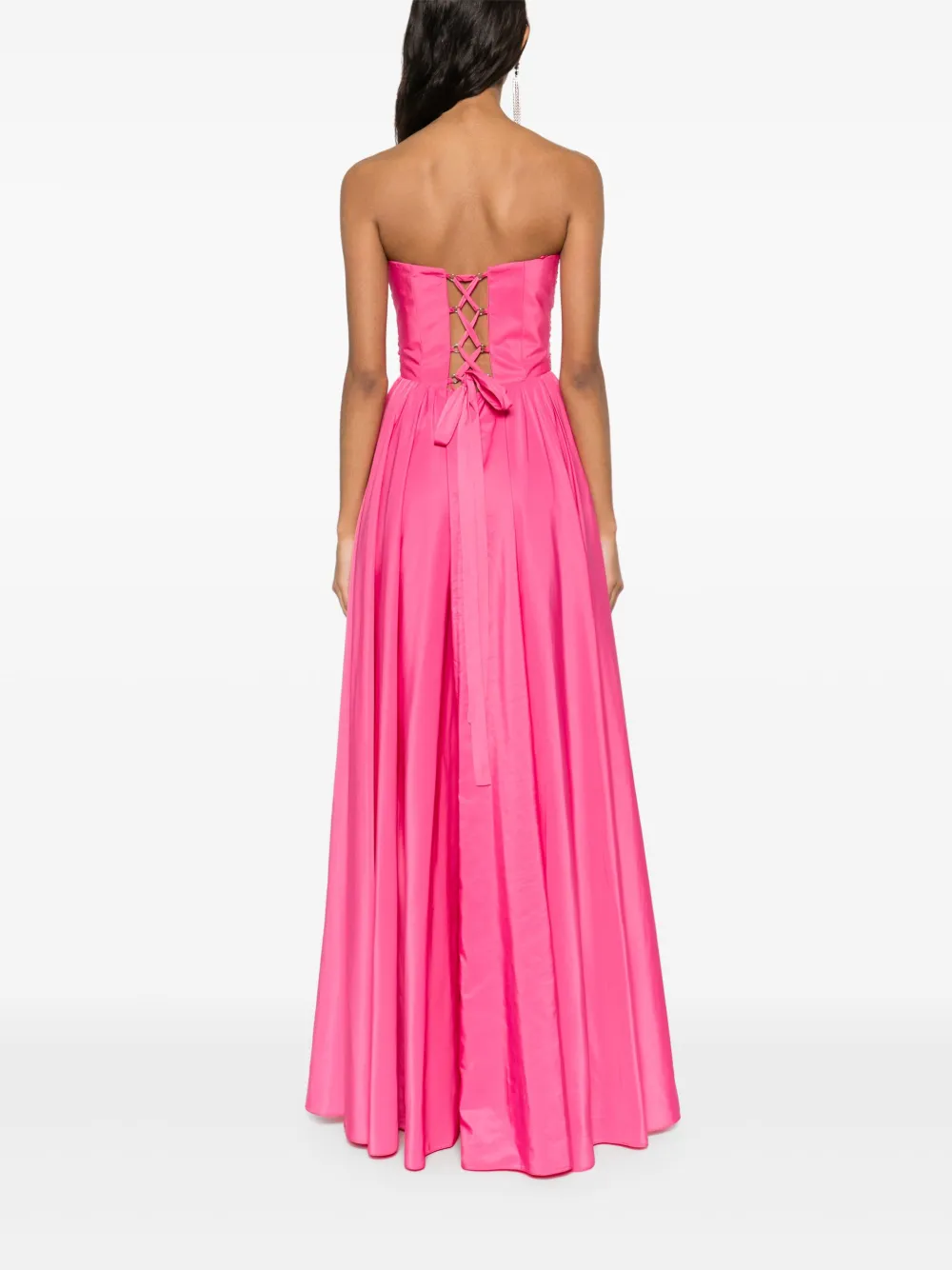 NISSA Avondjurk met strikdetail Roze