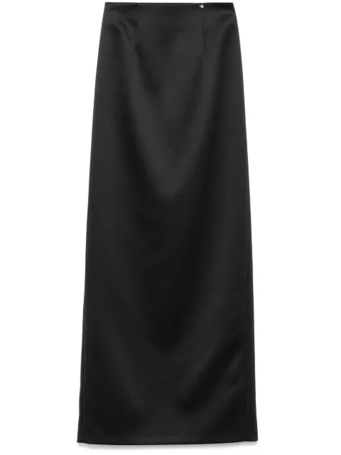 NISSA falda midi con efecto satinado