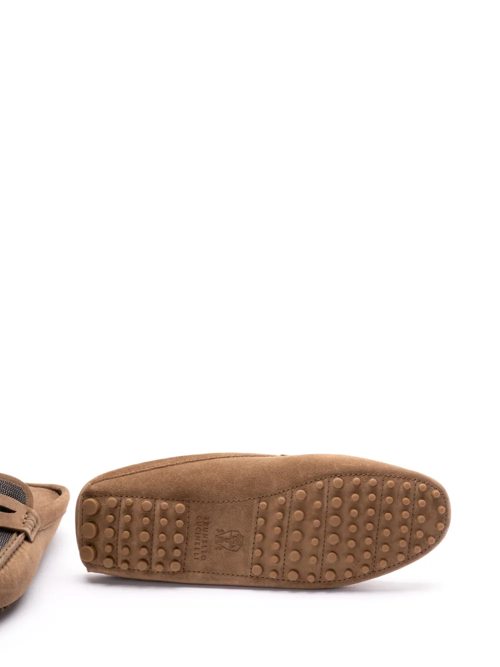 Brunello Cucinelli suede mules Brown