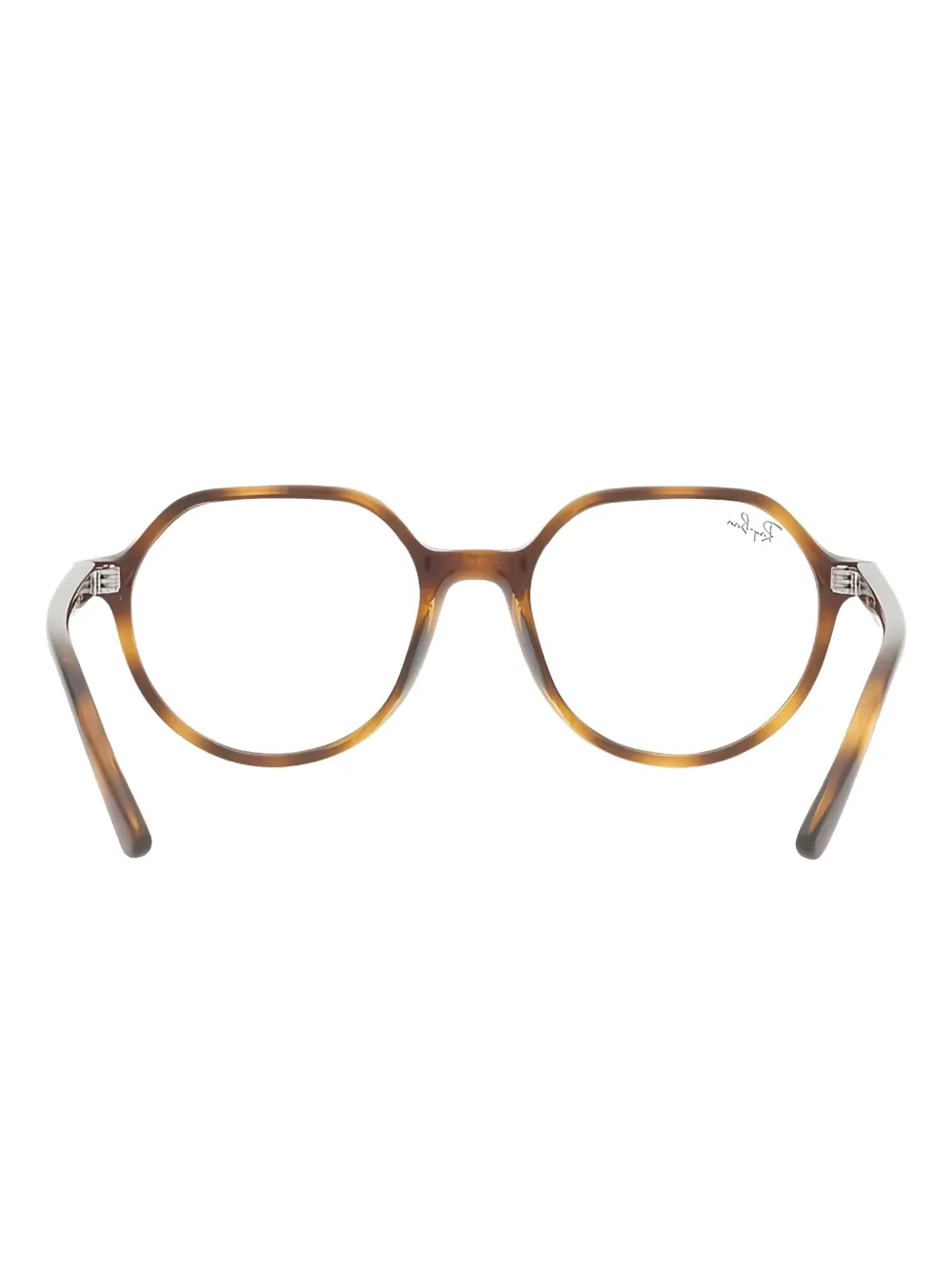RAY-BAN JUNIOR Thalia bril met geometrisch montuur Bruin